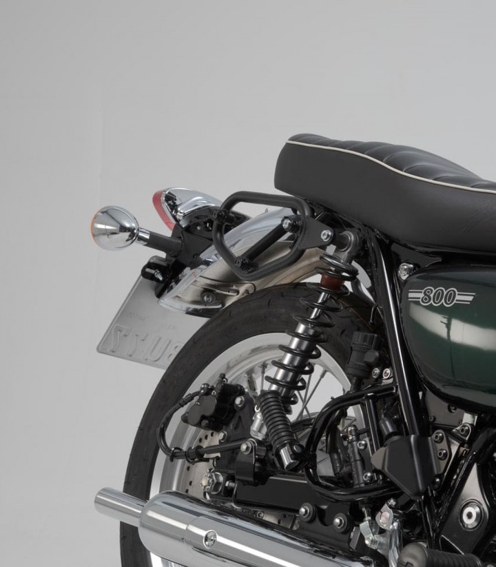 SW-MOTECH SysBag WP M/M + Adapter Plates Kawasaki W 650 (99-06), W800 (11-16, 18, 20) BC.SYS.08.933.31000/B