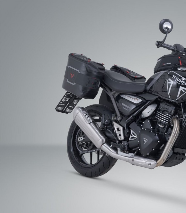 Bolsas Laterales SW-MOTECH WP + Soportes V-LOC 16/11 L Triumph Scrambler 400 X (23)/XC (25), Speed 400 (23) BC.SYS.11.616.32000