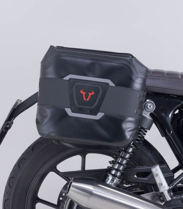 SW-MOTECH WP Side Bags + V-LOC Side Carriers 11/11 L Triumph Speed Twin 900 (22-24), Street Cup (16), Street Twin (16-21) BC.SYS