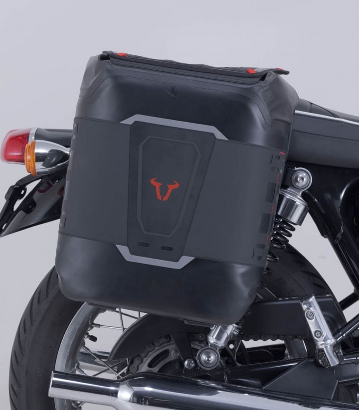 Seitentaschen SW-MOTECH WP + V-LOC Träger 16/16 L Triumph Bonneville T100 (16-21), T120 (15-25) BC.SYS.11.743.32000