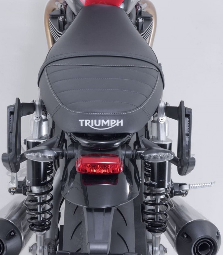 Bolsas Laterales SW-MOTECH WP + Soportes V-LOC 11/11 L Triumph Speed Twin 1200 (18-24), Cafe Racer Edition (25) BC.SYS.11.928.32