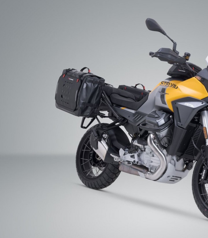 Bolsas Laterales SW-MOTECH SysBag WP L/L + Adaptadores Moto Guzzi Stelvio (23) BC.SYS.17.624.21000/B