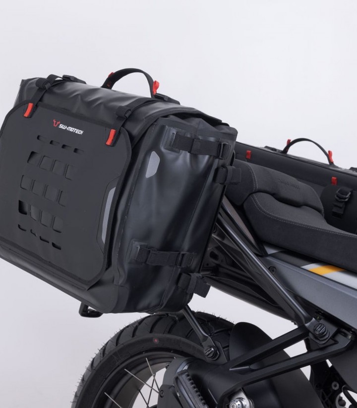 Bolsas Laterales SW-MOTECH SysBag WP L/L + Adaptadores Moto Guzzi Stelvio (23) BC.SYS.17.624.21000/B