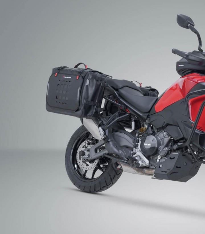 SW-MOTECH SysBag WP L/L + Adapter Plates Ducati Multistrada V2 (24) BC.SYS.22.807.21000/B
