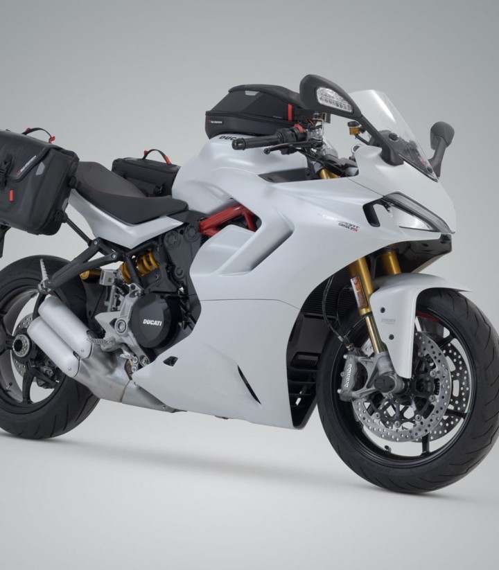 SW-MOTECH SysBag WP M/S + Adapter Plates Ducati Monster 1200 (16-20), Super Sport 950 (21) BC.SYS.22.885.31001/B