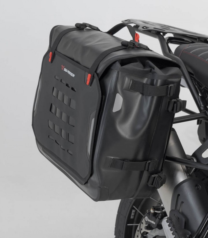 Seitentaschen SW-MOTECH SysBag WP L/L, USA-Modell + Adapter Ducati DesertX (22-25) BC.SYS.22.995.21100/B