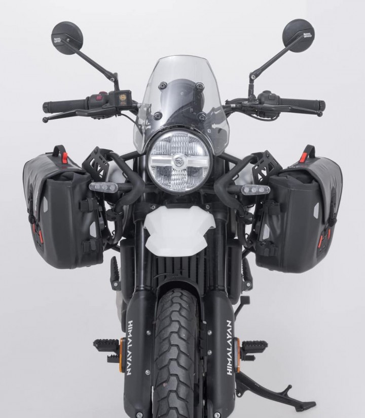 Seitentaschen SW-MOTECH SysBag WP S/S OEM-Sturzbügel + Adapter Royal Enfield Himalayan 450 (23) BC.SYS.41.620.31100/B