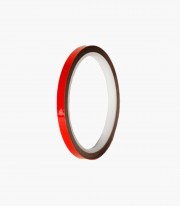 Red motorcycle rim tapes by Puig