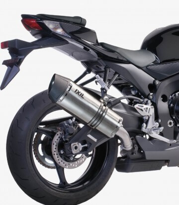 Ixil SOVE exhaust for Suzuki GSX 600 R 2011-15 color Steel