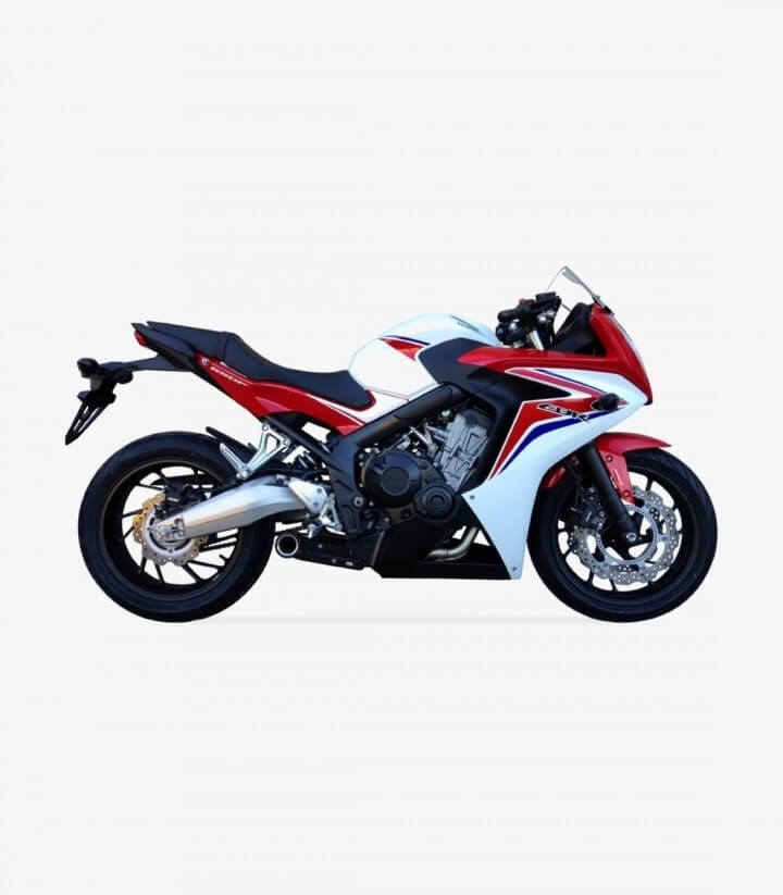 Escape Ixil SX1 para Honda CB 650 F/CBR 650 F del 2014-18, CB 650 R/CBR 650 R del 2019-20 color Acero
