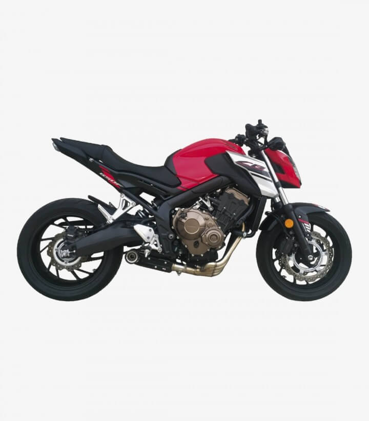 Escape Ixil SX1 para Honda CB 650 F/CBR 650 F del 2014-18, CB 650 R/CBR 650 R del 2019-20 color Acero