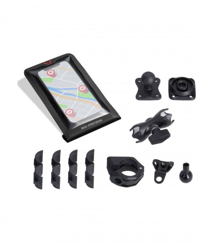 Universal-Halterungsset mit Handyhülle (wasserdicht) SW-MOTECH GPS.00.308.35500