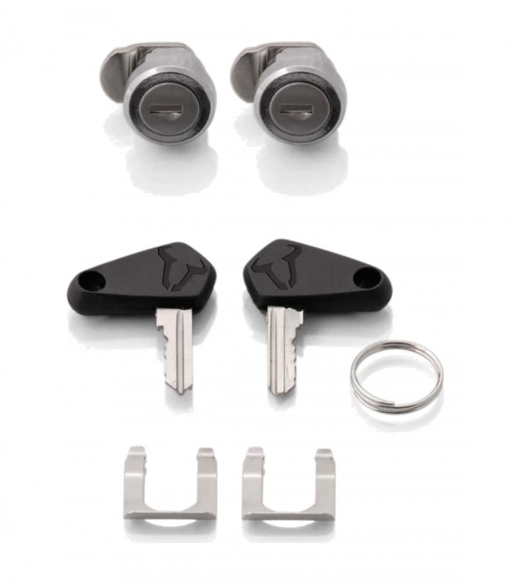 Maleta Superior con Soporte TRAX ADV Plateada 38 L Moto Guzzi V85 TT (19-23) SW-MOTECH GPT.17.925.70000/S