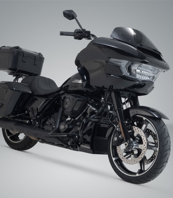 Maleta Superior con Soporte DUSC Negro 41 L Harley Davidson Road Glide (24) SW-MOTECH GPT.18.985.65000/B