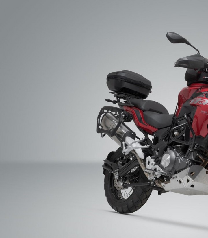 Maleta Superior con Soporte URBAN ABS Negro 16-29 L Benelli TRK 502 X (18) SW-MOTECH GPT.19.806.60001/B