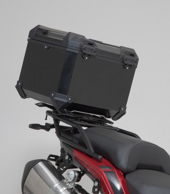 Topcase mit Träger TRAX ADV Schwarz 38 L Benelli TRK 502 X (18) SW-MOTECH GPT.19.806.70001/B