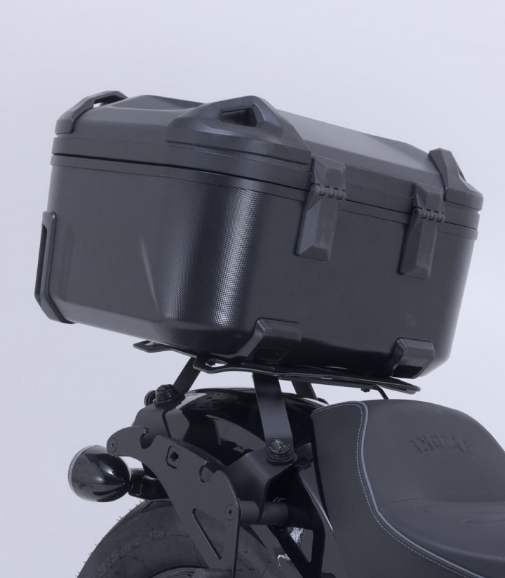 SW-MOTECH DUSC 41 L Top Case with Carrier for Indian 101 Scout, Scout Bobber, Scout Sixty Bobber, Scout Classic, Scout Sixty Cla