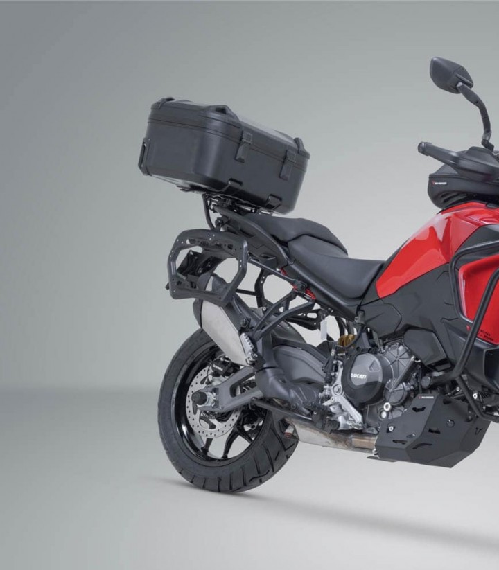 Maleta Superior con Soporte DUSC Negro 55 L Ducati Multistrada V2 (24) SW-MOTECH GPT.22.807.66000/B