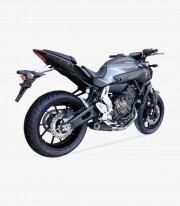 Ixil SX1 exhaust for Yamaha MT-07 2014-19, Tracer 700 2017-19, XSR 700 2016-19 color Steel