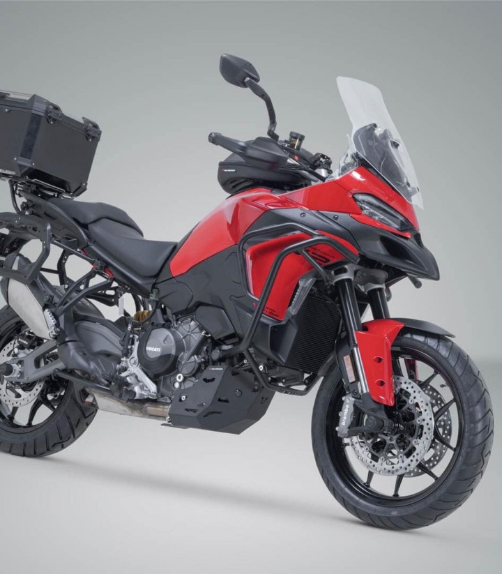 Maleta Superior con Soporte TRAX ADV Negra 38 L Ducati Multistrada V2 (24) SW-MOTECH GPT.22.807.70000/B