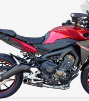 Ixil SX1 exhaust for Yamaha MT-09 2013-19, XSR 900 2016-19 color Steel