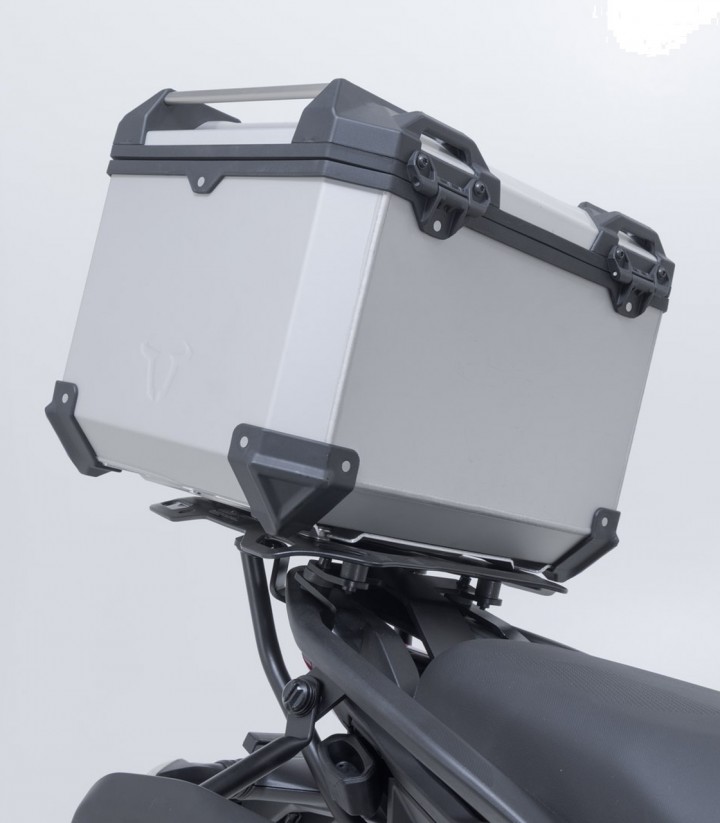 Topcase mit Träger TRAX ADV Silber 38 L Ducati Multistrada V2 (24) SW-MOTECH GPT.22.807.70000/S