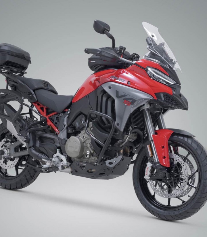 Maleta Superior con Soporte URBAN ABS Negro 16-29 L Ducati Multistrada V4 (20-24) SW-MOTECH GPT.22.822.60001/B
