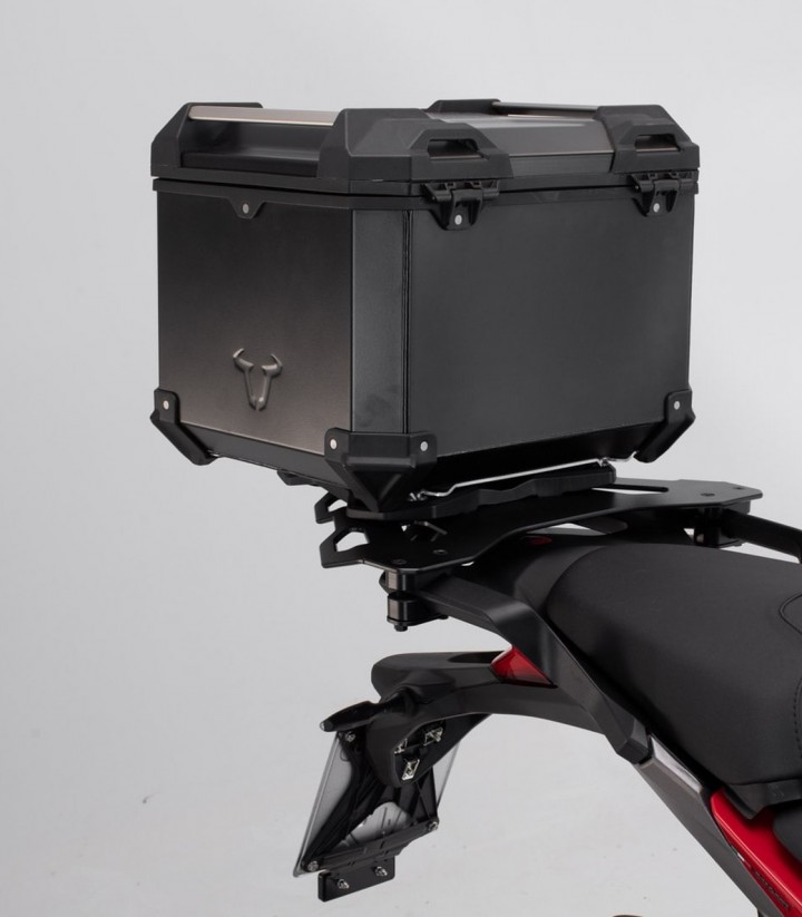 Maleta Superior con Soporte TRAX ADV Negra 38 L varios modelos de Ducati SW-MOTECH GPT.22.892.70000/B