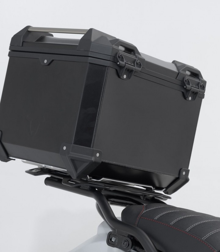 Maleta Superior con Soporte TRAX ADV Negra 38 L Ducati DesertX (22-25) SW-MOTECH GPT.22.995.70000/B