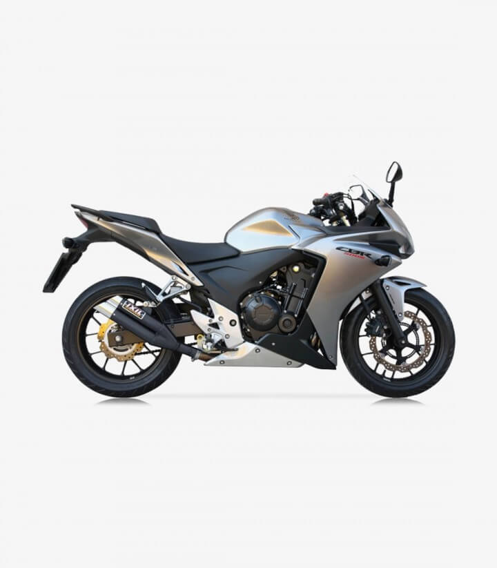 Escape Ixil L3XB para Honda CB 500 F/X y CBR 500 R del 2013-15 color Negro