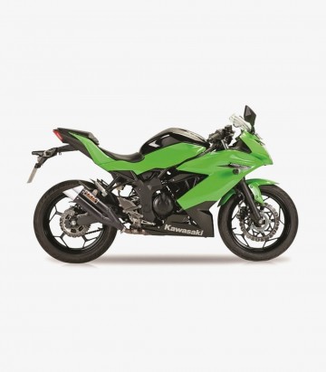 Auspuff XK7337XB Ixil L3XB Schwarz für Kawasaki Ninja 250 SL - Z 250 SL (15-17), Z 125 - Ninja 125 (19-26)