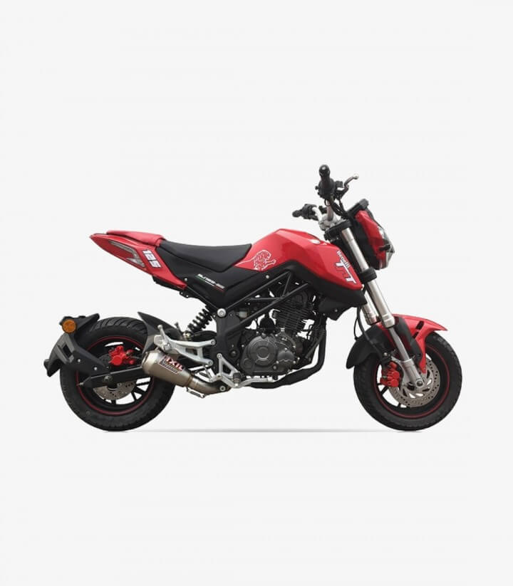 Auspuff OB506SS Ixil RCS Stahl für Benelli TNT 125 - T 125