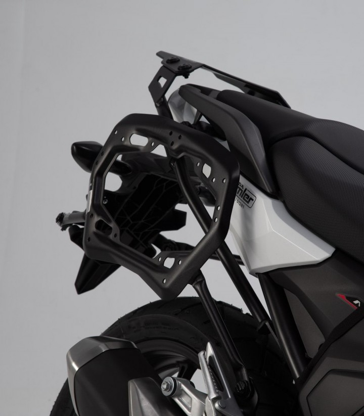 SW-MOTECH AERO ABS 25/25 L Side Cases with Carrier for Honda NC750S/XA (16-20) Black KFT.01.699.60101/B KFT.01.699.60101/B