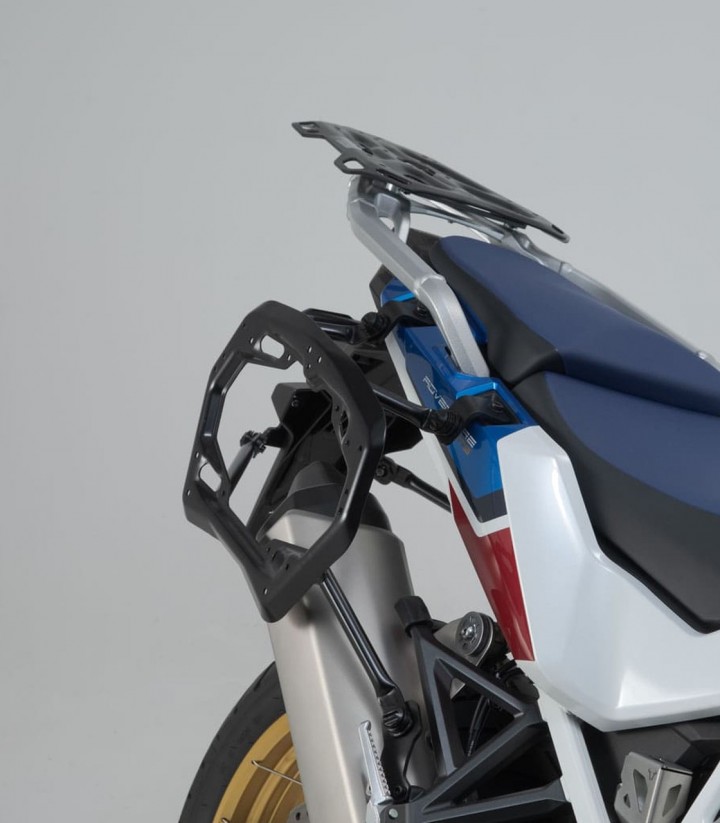 Maletas Laterales con Soporte AERO ABS Negras 25/25 L Honda CRF1100L Africa Twin (19-23) SW-MOTECH KFT.01.942.60101/B KFT.01....