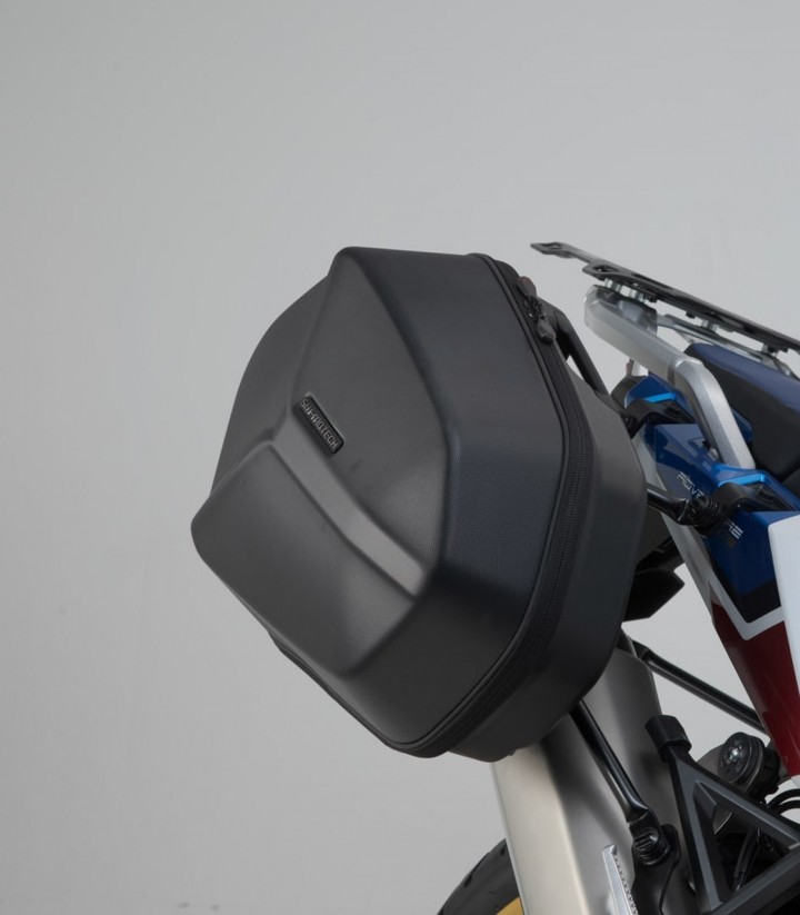 SW-MOTECH AERO ABS 25/25 L Side Cases with Carrier for Honda CRF1100L Africa Twin (19-23) Black KFT.01.942.60101/B KFT.01.942...
