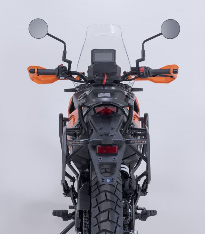 Maletas Laterales con Soporte AERO ABS Negras 25/25 L KTM 125/390 Enduro R/SMC R, 250/390 Adventure (25) SW-MOTECH KFT.04.417...