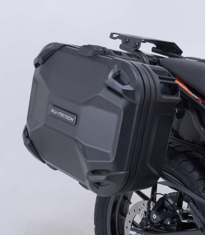 Maletas Laterales con Soporte DUSC Negras 33/33 L KTM 125/390 Enduro R/SMC R, 250/390 Adventure (25) SW-MOTECH KFT.04.417.650...