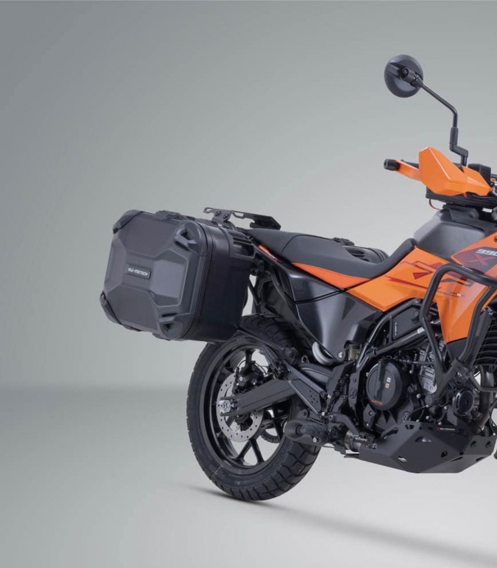 Maletas Laterales con Soporte DUSC Negras 41/41 L KTM 125/390 Enduro R/SMC R, 250/390 Adventure (25) SW-MOTECH KFT.04.417.651...