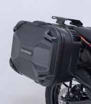 SW-MOTECH DUSC 41/41 L Side Cases with Carrier for KTM 125/390 Enduro R/SMC R, 250/390 Adventure (25) Black KFT.04.417.65100/...