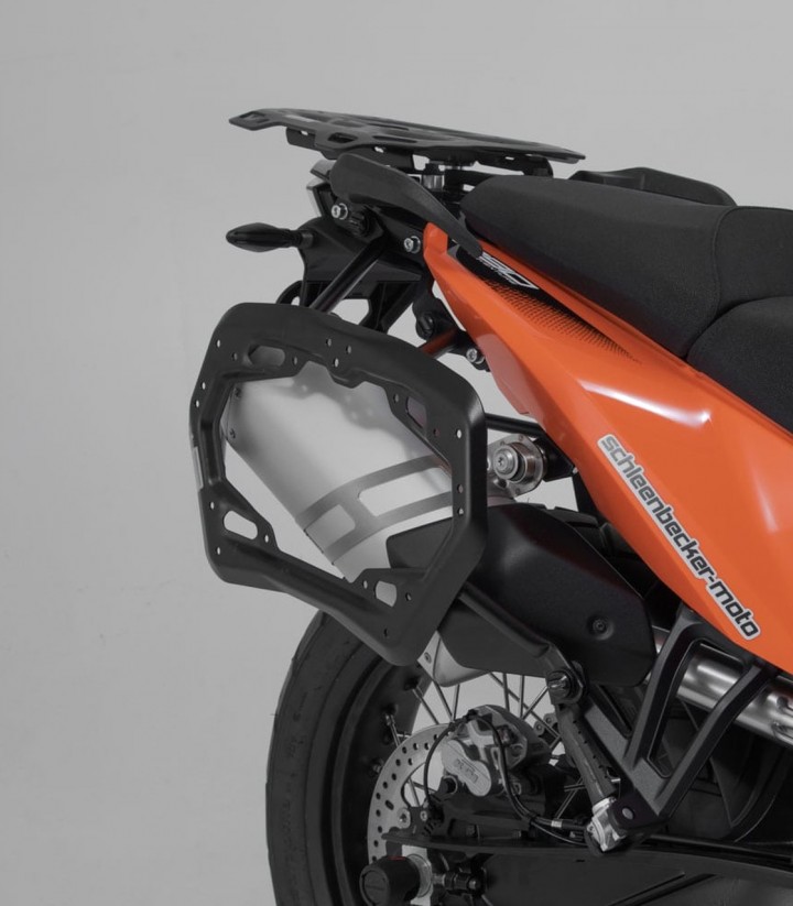SW-MOTECH AERO ABS 25/25 L Side Cases with Carrier for several KTM models Black KFT.04.521.60101/B KFT.04.521.60101/B
