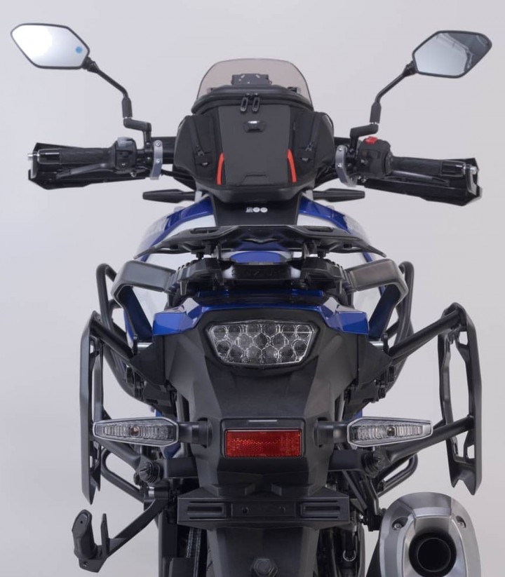 Seitenkoffer mit Träger DUSC Schwarz 41/33 L Suzuki V-Strom 1050DE (21) SW-MOTECH KFT.05.965.65001/B
