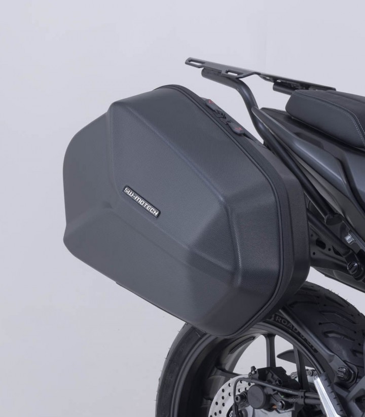Maletas Laterales con Soporte AERO ABS Negras 25/25 L Yamaha Tracer 7 (25) SW-MOTECH KFT.06.020.60100/B KFT.06.020.60100/B