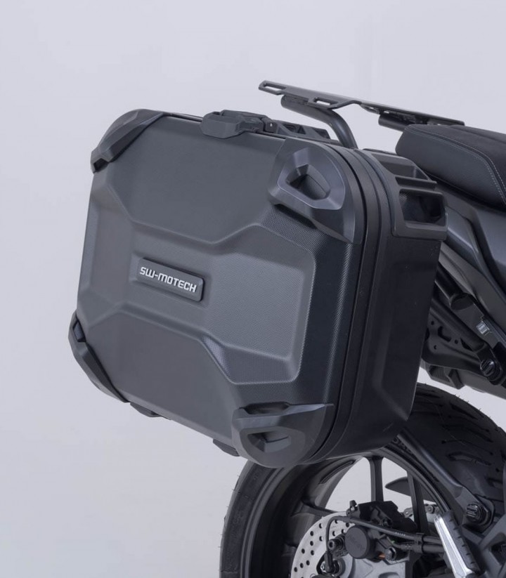 Maletas Laterales con Soporte DUSC Negras 33/33 L Yamaha Tracer 7 (25) SW-MOTECH KFT.06.020.65000/B KFT.06.020.65000/B