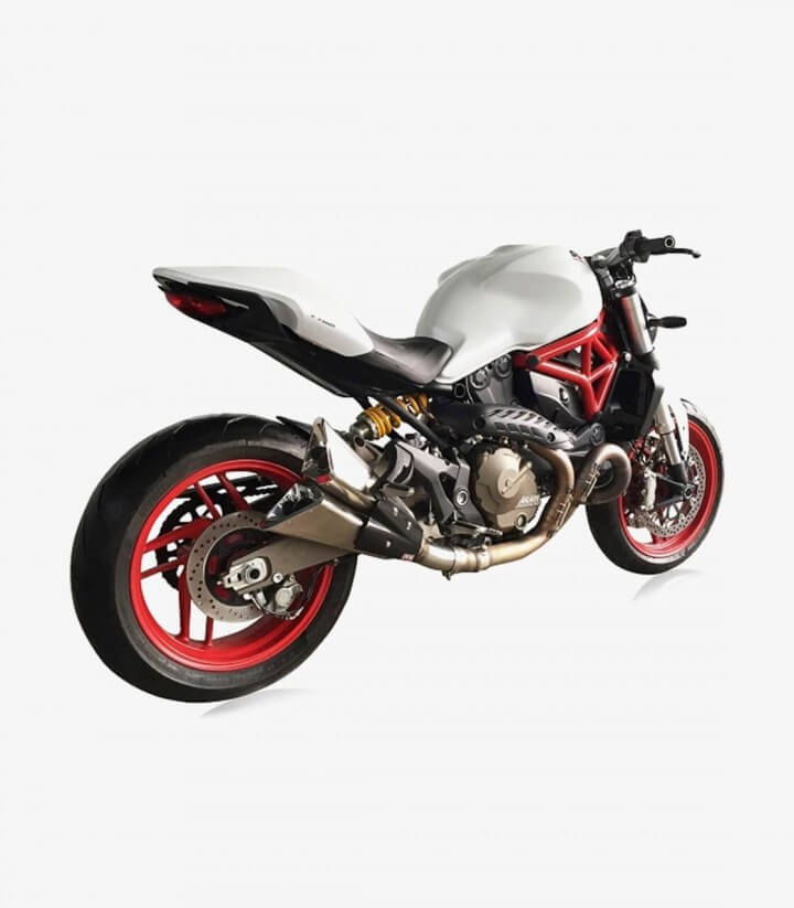Ixil X55SP exhaust for Ducati M 821 Monster color Steel