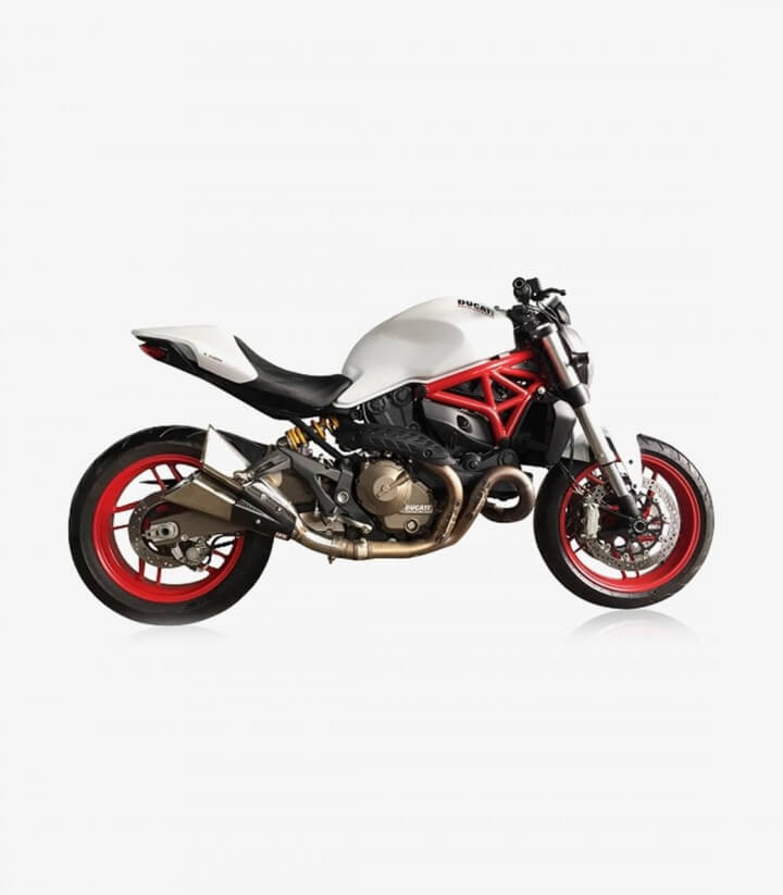 Auspuff FD5848S2 Ixil X55SP Stahl für Ducati M 821 Monster (14-16)