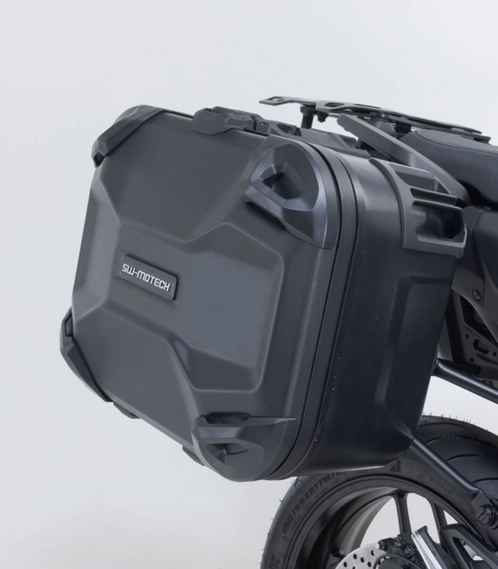 Maletas Laterales con Soporte DUSC Negras 41/41 L Yamaha Tracer 9 (24) SW-MOTECH KFT.06.597.65100/B KFT.06.597.65100/B