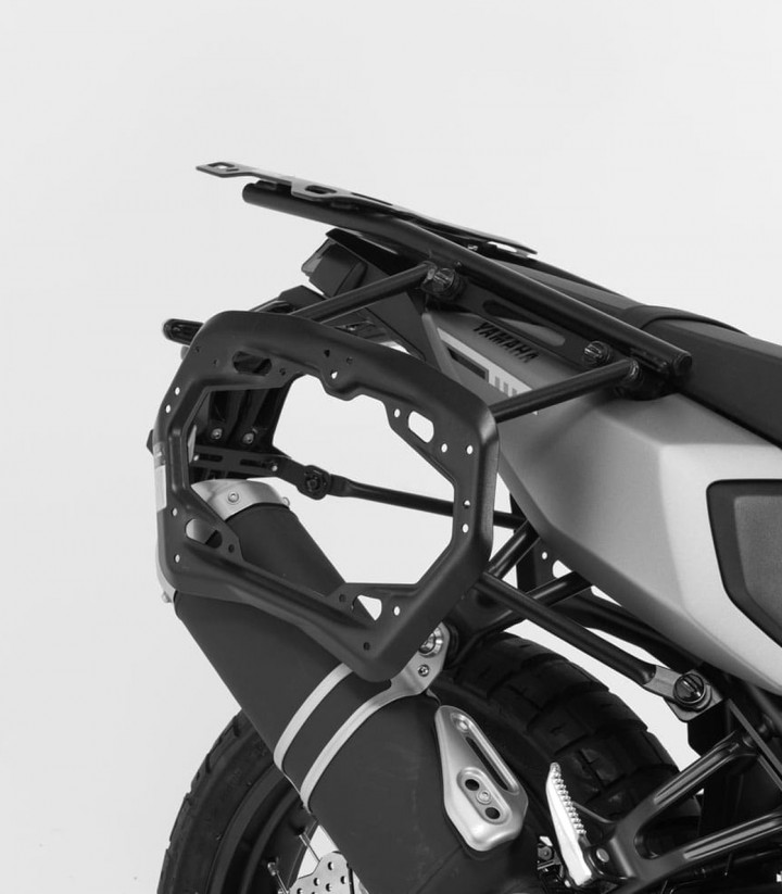 Maletas Laterales con Soporte AERO ABS Negras 25/25 L Yamaha Tenere 700 (19-24) / World Raid (22-25) SW-MOTECH KFT.06.799.601...
