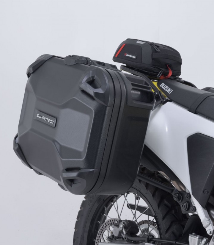 Maletas Laterales con Soporte DUSC Negras 33/33 L Suzuki DR-Z4S/SM (25) SW-MOTECH KFT.05.071.65000/B KFT.05.071.65000/B