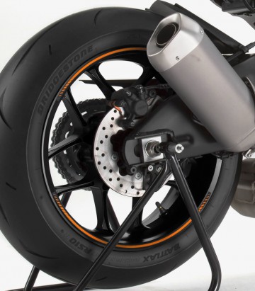 Premium Felgenrandaufkleber Puig 8431T Orange