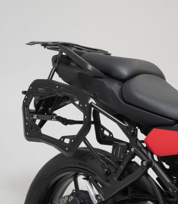Maletas Laterales con Soporte DUSC Negras 41/41 L Yamaha Tracer 9 (20-24) SW-MOTECH KFT.06.921.65101/B KFT.06.921.65101/B